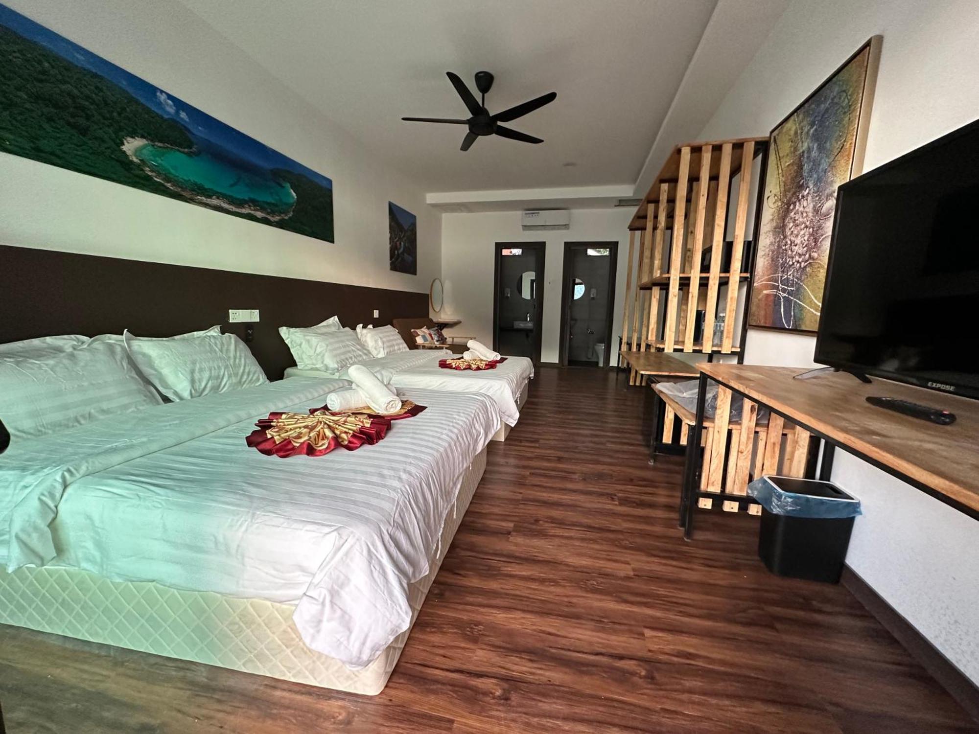 The Barat Perhentian Villa Kampong Pasir Hantu Exterior foto